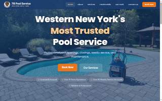 716 Pool Service LLC of Williamsville website