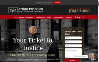 Arthur L. Pressman, Attorney at Law website