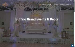 Buffalo Grand Events & Décor of Depew website