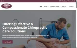 Christopher Chiropractic Center LLP website
