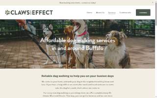 Claws and Effect Inc. of Williamsville website