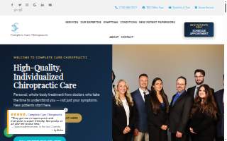 Complete Care Chiropractic of Williamsville website