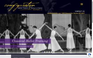 Configuration Dance Theatre & School Of Ballet website