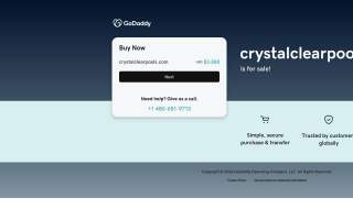 Crystal Clear Pools of Williamsville website