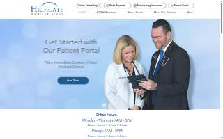 Highgate Medical website