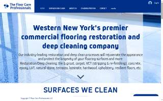 The Floor Care Professionals website