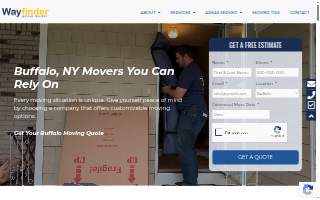 Wayfinder Moving Services - Amherst NY Movers of Williamsville website