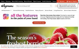 Wegmans of Pittsford website