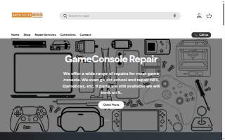 Gamers Edge Repair website