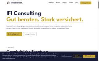 IFI Consulting Inc website