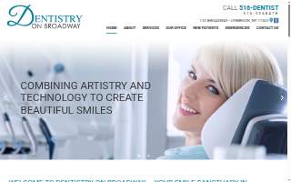 Lynbrook Oral Surgery and Implants website