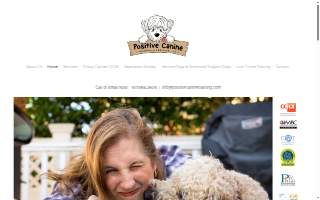 Positive Canine Training and Services, LLC. of Franklin Square website
