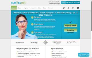SurveyAct website