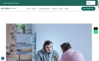 Cordial Psychiatry website