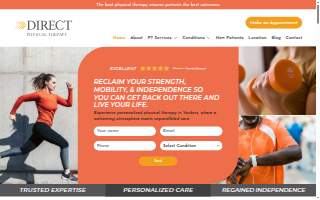Direct Physical Therapy website