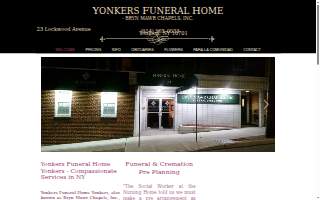 Yonkers Funeral Home - Bryn Mawr Chapels, Inc. website