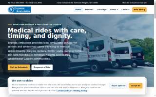 Express Ambulette Inc. website