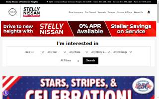 Stelly Nissan of Yorktown Heights website
