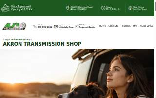 AJ's Transmissions website