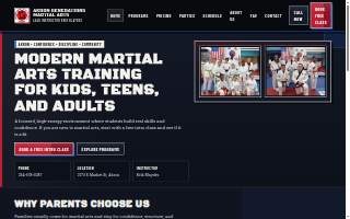 Akron Generations Martial Arts website