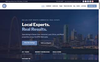 Capstone Commercial LLC website