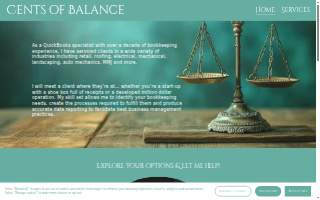 Cents of Balance LLC website