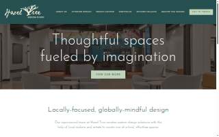 Hazel Tree Design Studio website