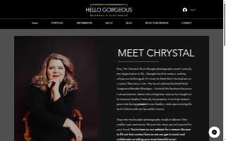 Hello Gorgeous Boudoir Boutique website