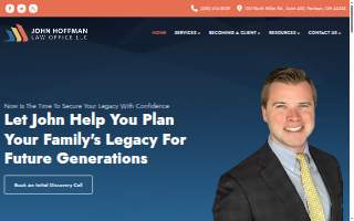 John Hoffman Law Office LLC website