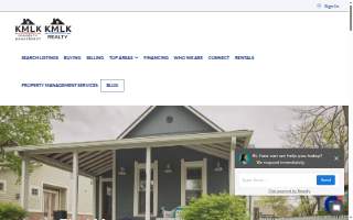 KMLK Realty and Property Management website