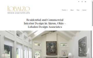 Lobalzo Design Associates website
