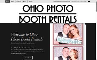 Ohio Photo Booth Rentals of Akron website
