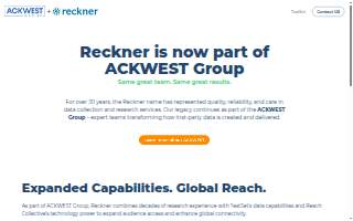 Reckner Certified Home Inspections website
