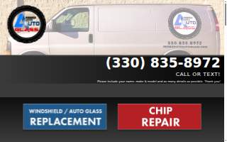 Rubber City Auto Glass website
