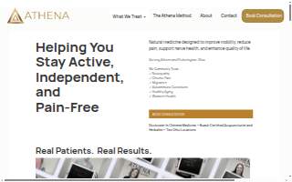 Athena Acupuncture website