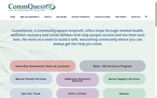 CommQuest Services Alliance Outpatient website