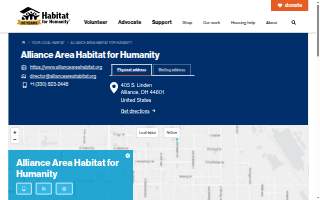 Habitat for Humanity ReStore Alliance website
