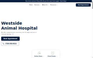 West Side Animal Hospital website