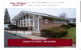 Adams Bookkeeping Services Inc of Amherst website