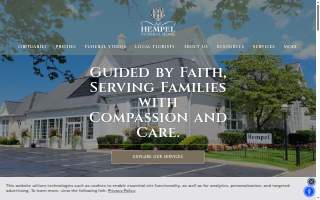 Hempel Funeral Home website