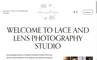 Lace and Lens Studio, LLC website