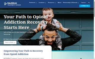 MedMark Treatment Centers Amherst website