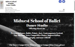 Midwest School of Ballet website