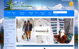 Molnar Outdoor website