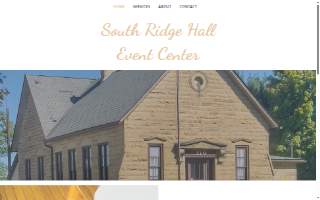 South Ridge Hall Event Center website