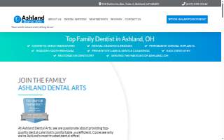 Ashland Dental Arts website