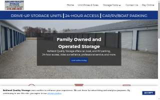 Ashland Quality Storage website