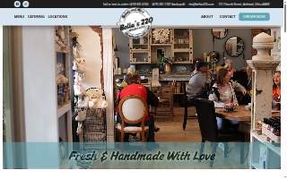 Bella's 220 website