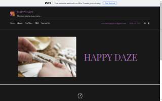 Happy Daze website