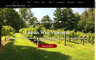 Lincoln Way Vineyards website